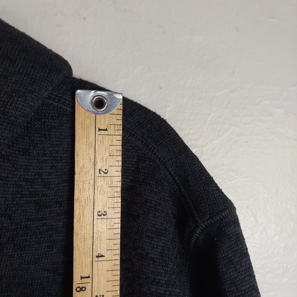 Weatherproof Men’s Black Hooded sherpa lined Jacket Size L - Picture 4 of 9